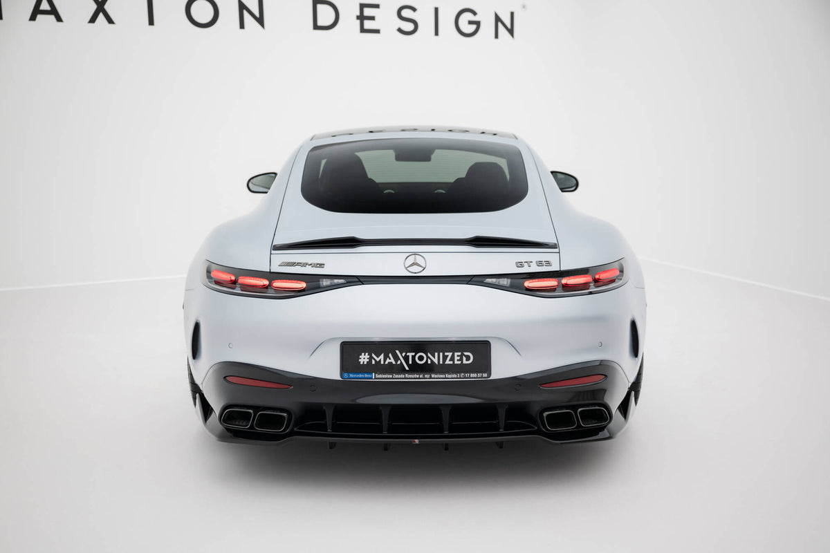 Heckspoiler Lippe 3D Mercedes-AMG GT 43 / 63 / 55 / 63 S E Performance C192 schwarz Hochglanz – Ansicht 5