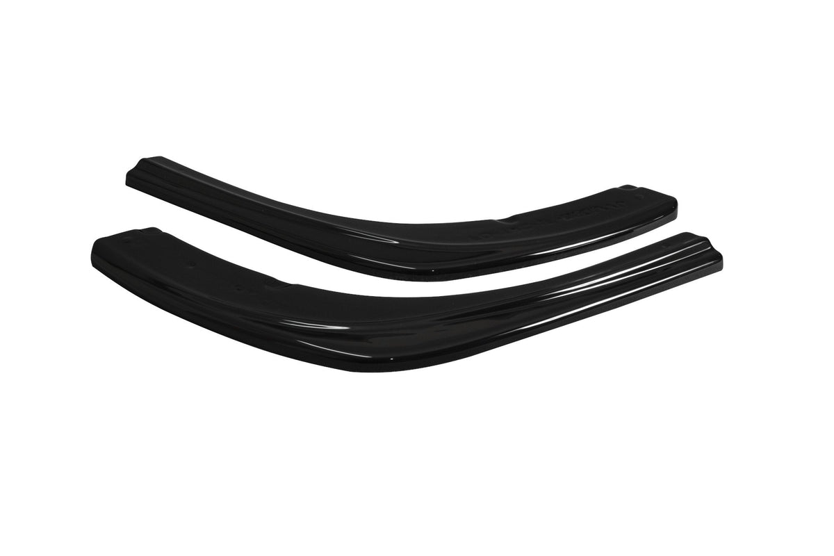 Heck Ansatz Flaps Diffusor passend für Ford Transit Custom Mk1 FL schwarz Hochglanz – Ansicht 5
