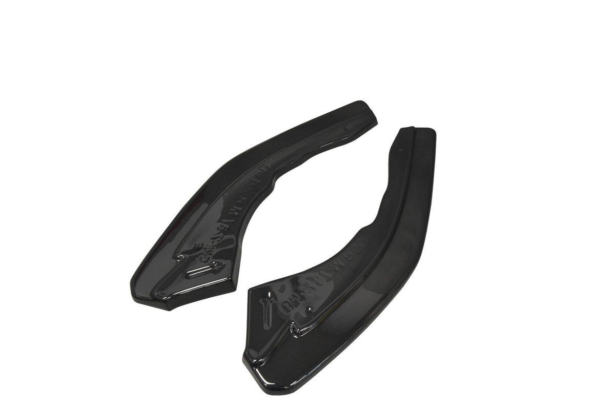 Heck Ansatz Flaps Diffusor passend für BMW M2 (F87) COUPÉ schwarz Hochglanz – Ansicht 8