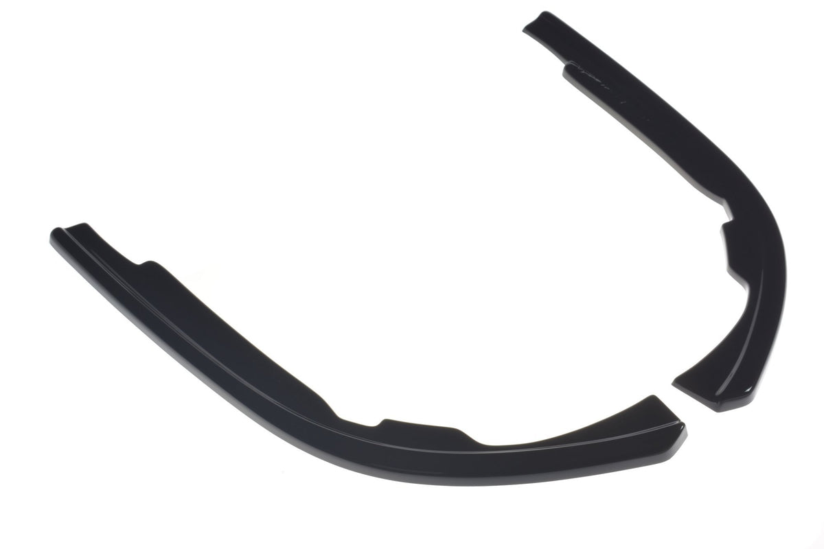 Heck Ansatz Flaps Diffusor passend für VW Passat R-Line B8 schwarz Hochglanz – Ansicht 6
