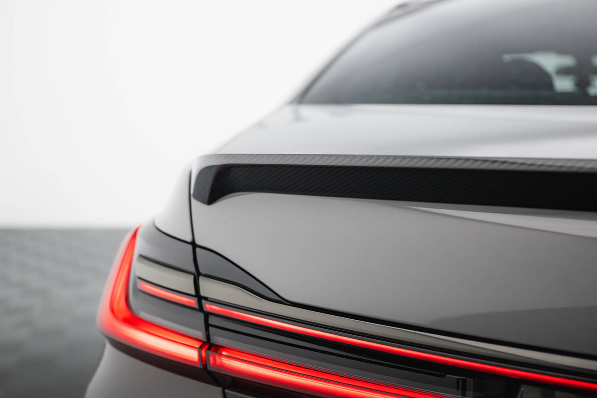 Prepreg Carbon Fiber Heckklappenspoiler BMW 7 G11 / G11 Facelift – Ansicht 6