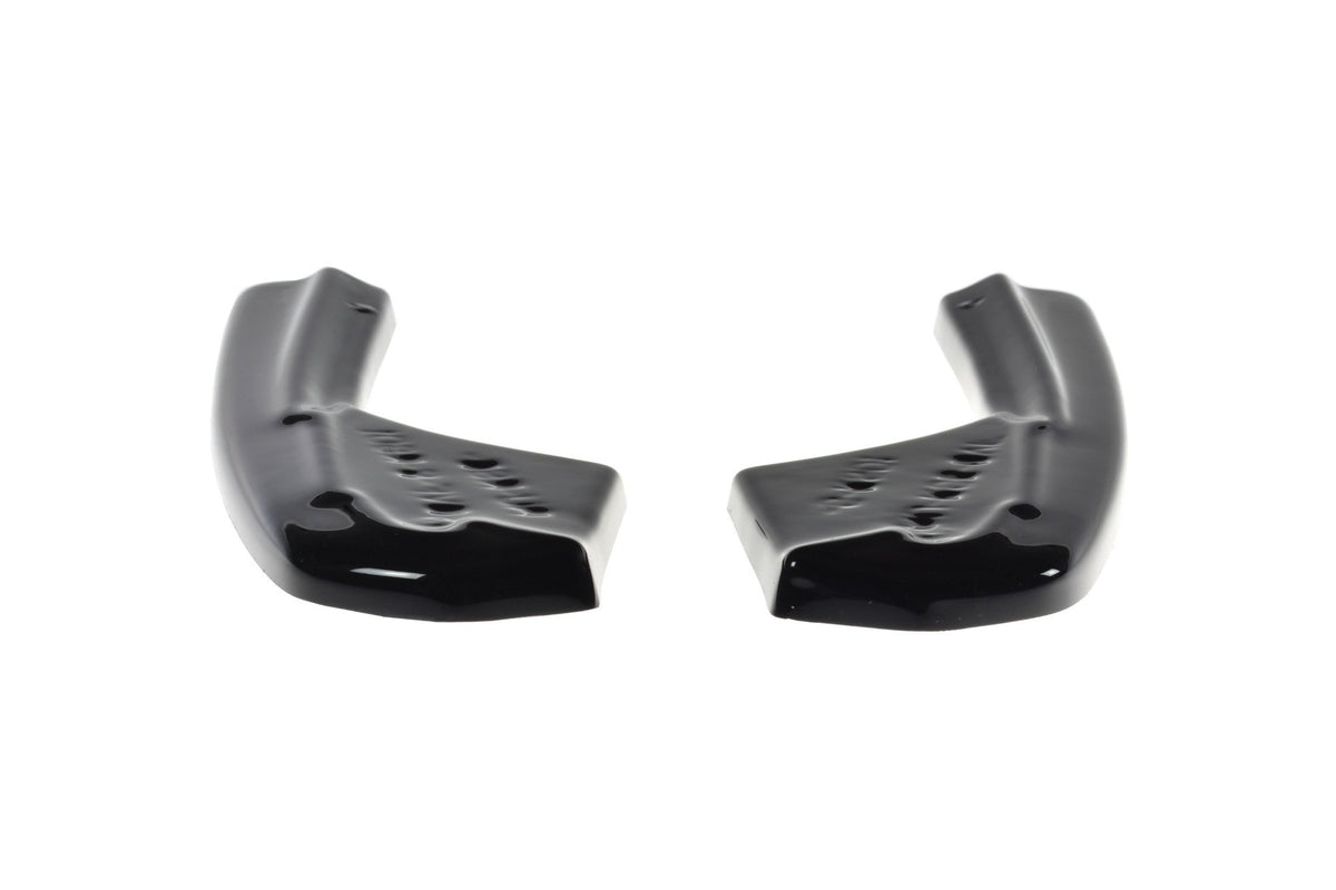 Heck Ansatz Flaps Diffusor passend für Audi RS3 Limousine 8V Facelift schwarz Hochglanz – Ansicht 5