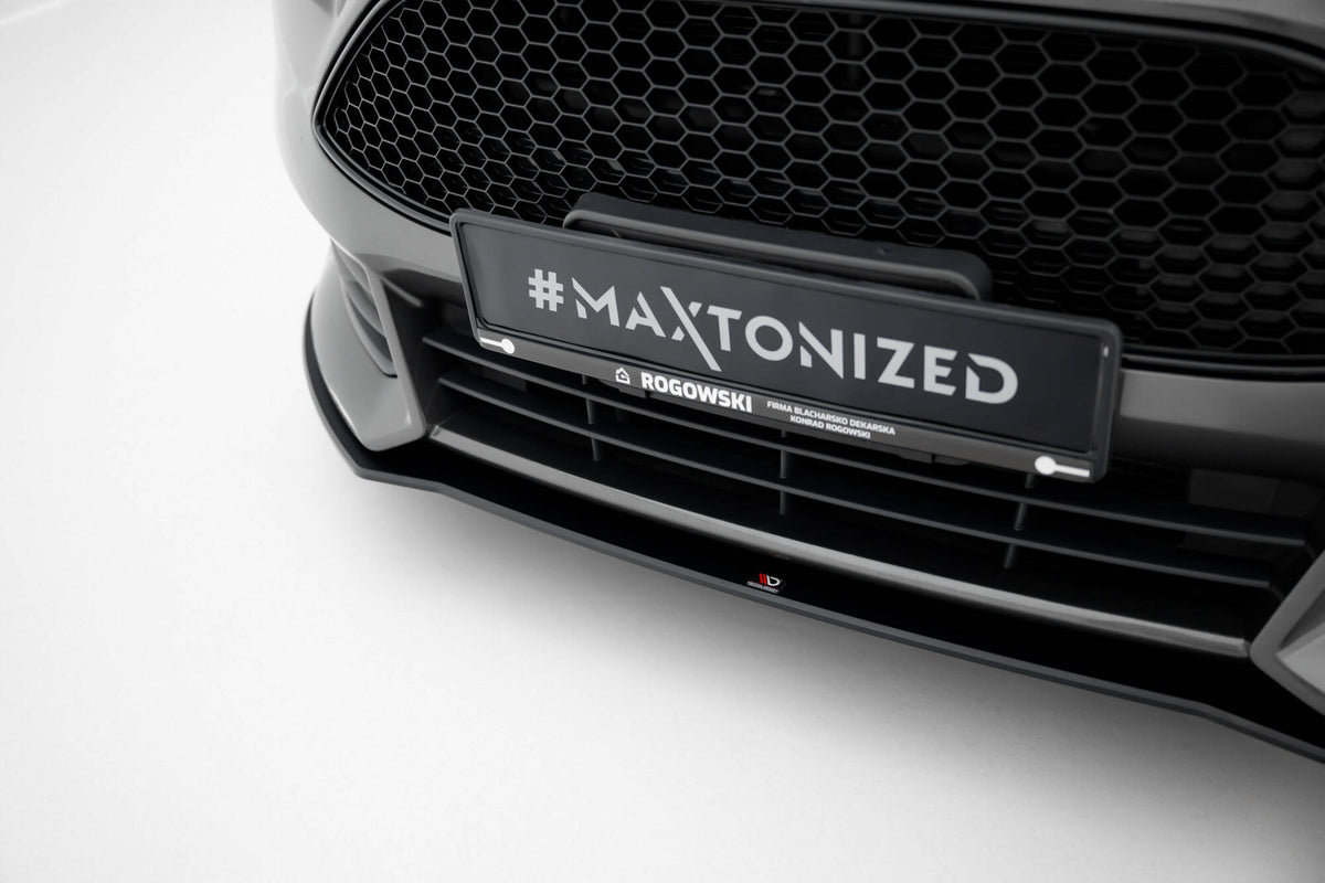 Street Pro Street+ Spoilerlippe Front Ansatz passend für Ford Focus ST Mk3 Facelift – Ansicht 4
