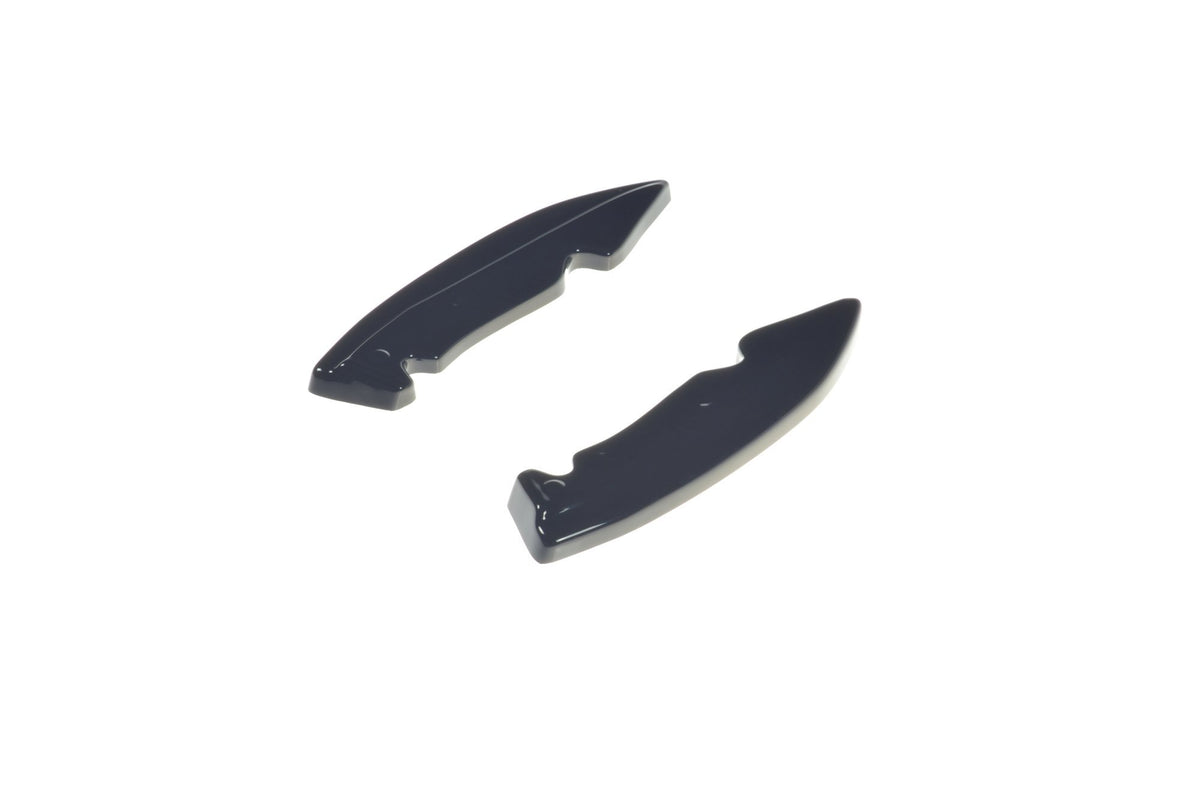 Heck Ansatz Flaps Diffusor passend für Tesla Model 3 schwarz Hochglanz – Ansicht 5