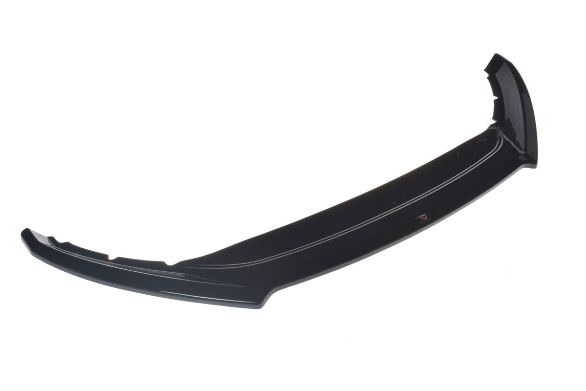 Street+ Spoilerlippe Front Ansatz V.1 passend für Skoda Superb Liftback / Combi Mk3 Facelift schwarz Hochglanz – Ansicht 6
