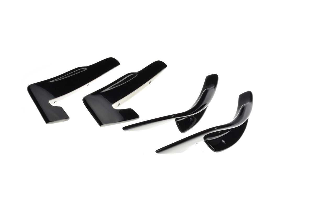 Stoßstangen Flaps Wings vorne Canards passend für Ford Focus ST / ST-Line Mk4 – Ansicht 6