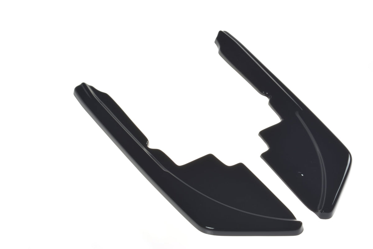 Heck Ansatz Flaps Diffusor passend für Peugeot 508 Benzin Mk2 schwarz Hochglanz – Ansicht 8
