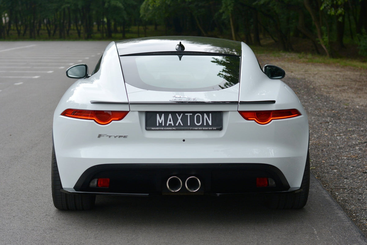 Heckspoiler Lippe Jaguar F-Type X152 Facelift 2 schwarz Hochglanz – Ansicht 1
