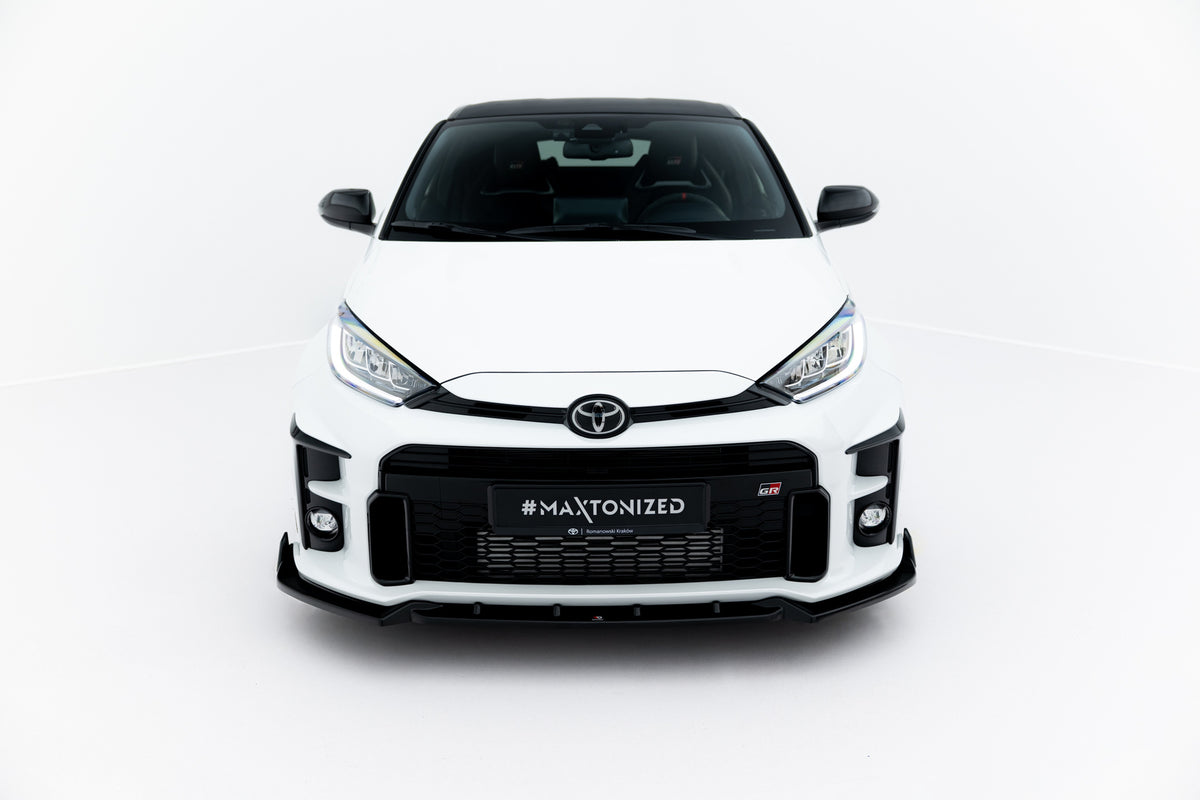 Street+ Spoilerlippe Front Ansatz V.2 + Flaps passend für Toyota GR Yaris Mk4 – Ansicht 5