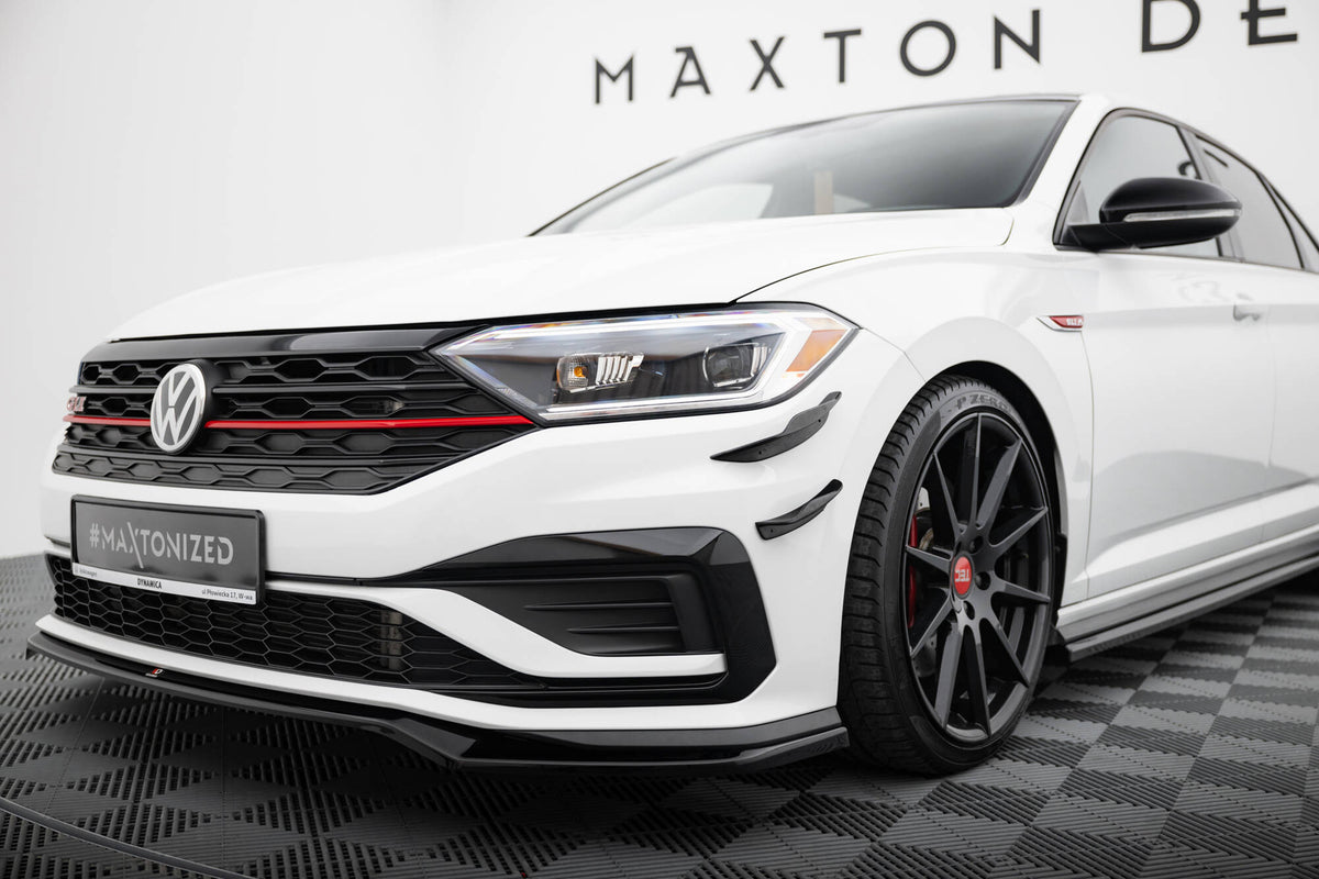 Stoßstangen Flaps Wings vorne Canards passend für VW Jetta GLI Mk7 – Ansicht 6