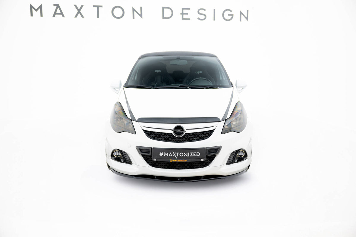 Frontdiffusor Opel Corsa D OPC/VXR schwarz Hochglanz – Ansicht 1