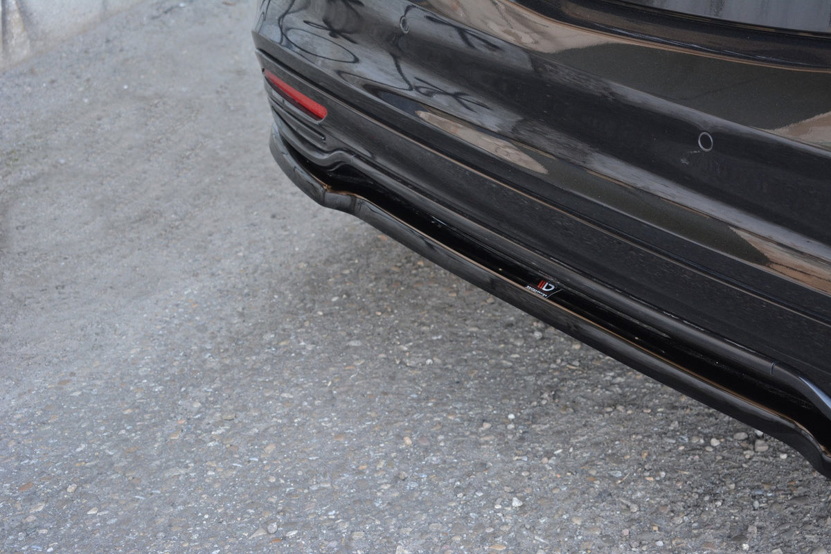 Heckansatz Mercedes S-KLASSE AMG-LINE W222 schwarz Hochglanz – Ansicht 4