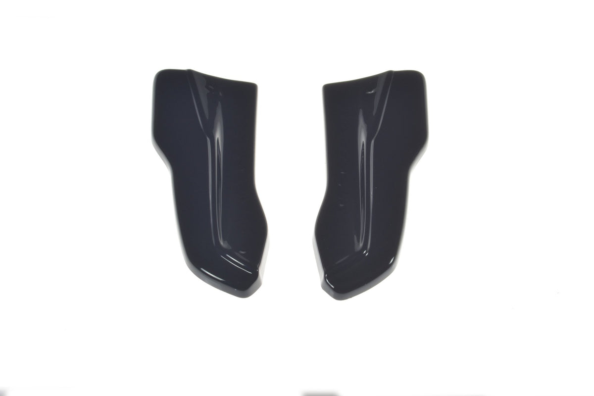 Heck Ansatz Flaps Diffusor passend für Volvo V40 R-design schwarz Hochglanz – Ansicht 5