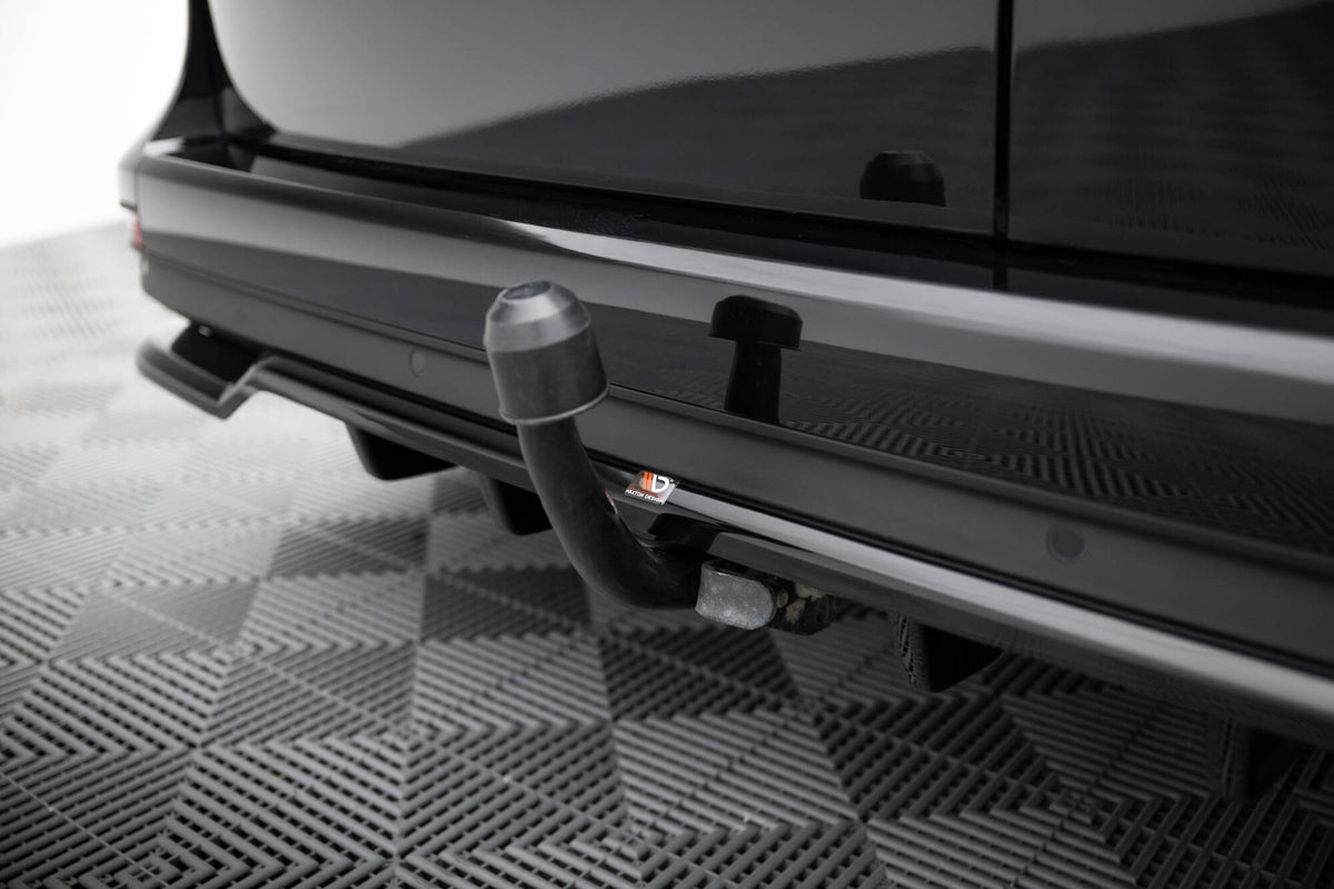 Street+ Mittlerer Diffusor RACE passend für Mercedes-Benz T W420 schwarz Hochglanz – Ansicht 3