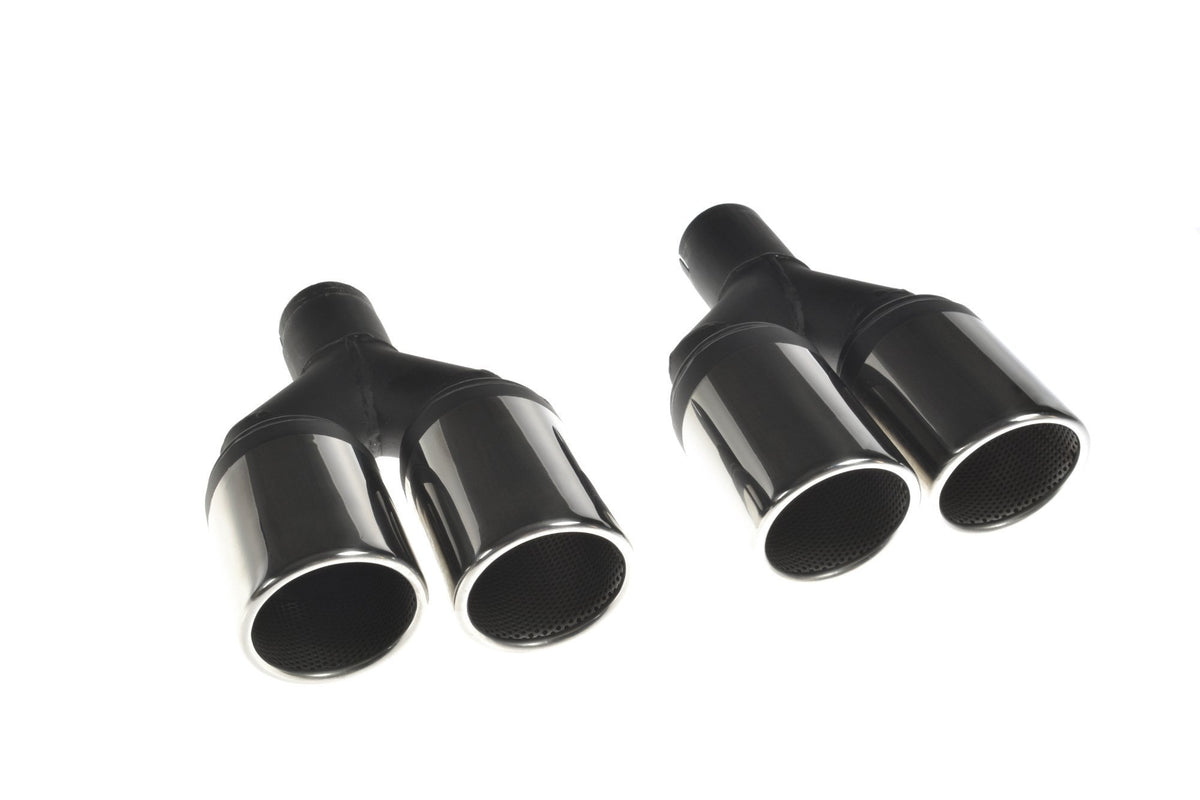 Diffusor Heck Ansatz passend für Ford Focus Hatchabck ST-Line schwarz Hochglanz – Ansicht 9