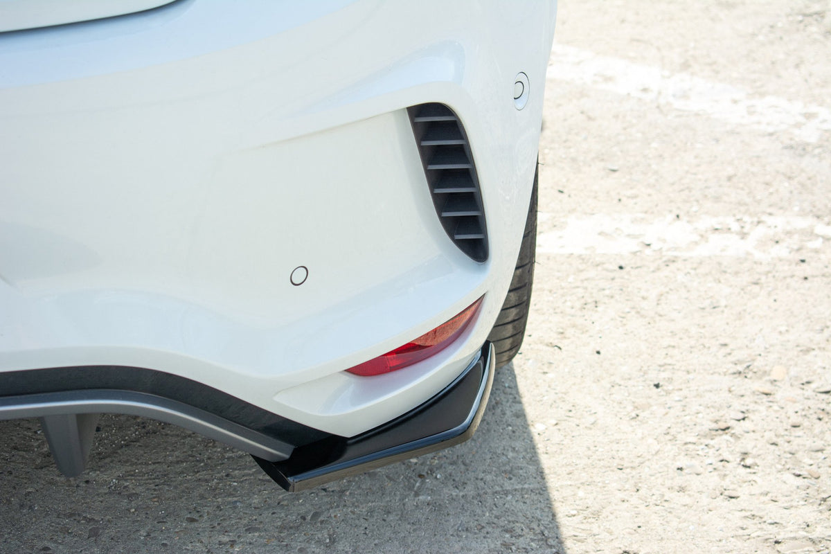Heck Ansatz Flaps Diffusor passend für Renault Megane IV RS schwarz Hochglanz – Ansicht 4