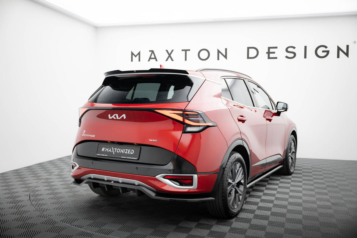 Street+ Mittlerer Diffusor RACE passend für Kia Sportage GT-Line Mk5 schwarz Hochglanz – Ansicht 1