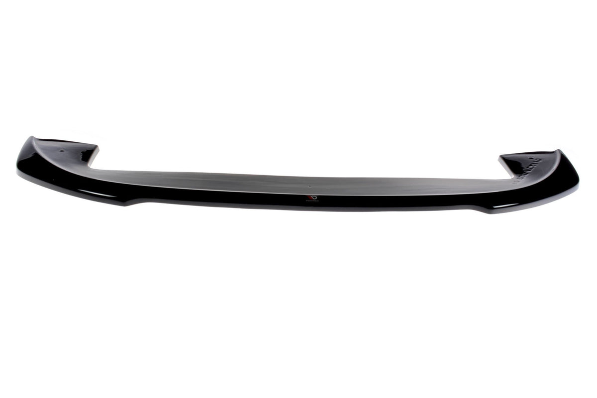 Street+ Spoilerlippe Front Ansatz V.2 passend für FIAT 500 HATCHBACK vor Facelift schwarz Hochglanz – Ansicht 5