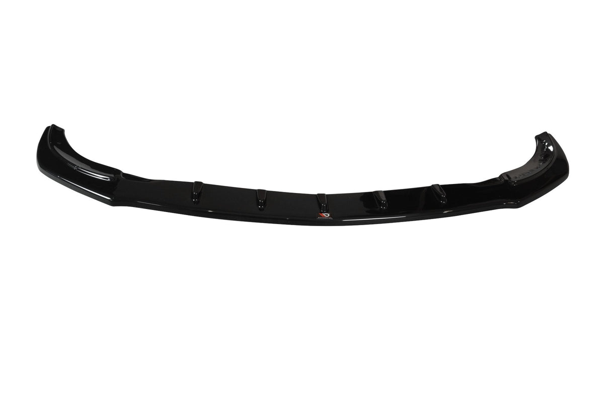 Street+ Spoilerlippe Front Ansatz V.1 passend für Mercedes CLA C117 AMG-LINE FACELIFT schwarz Hochglanz – Ansicht 5
