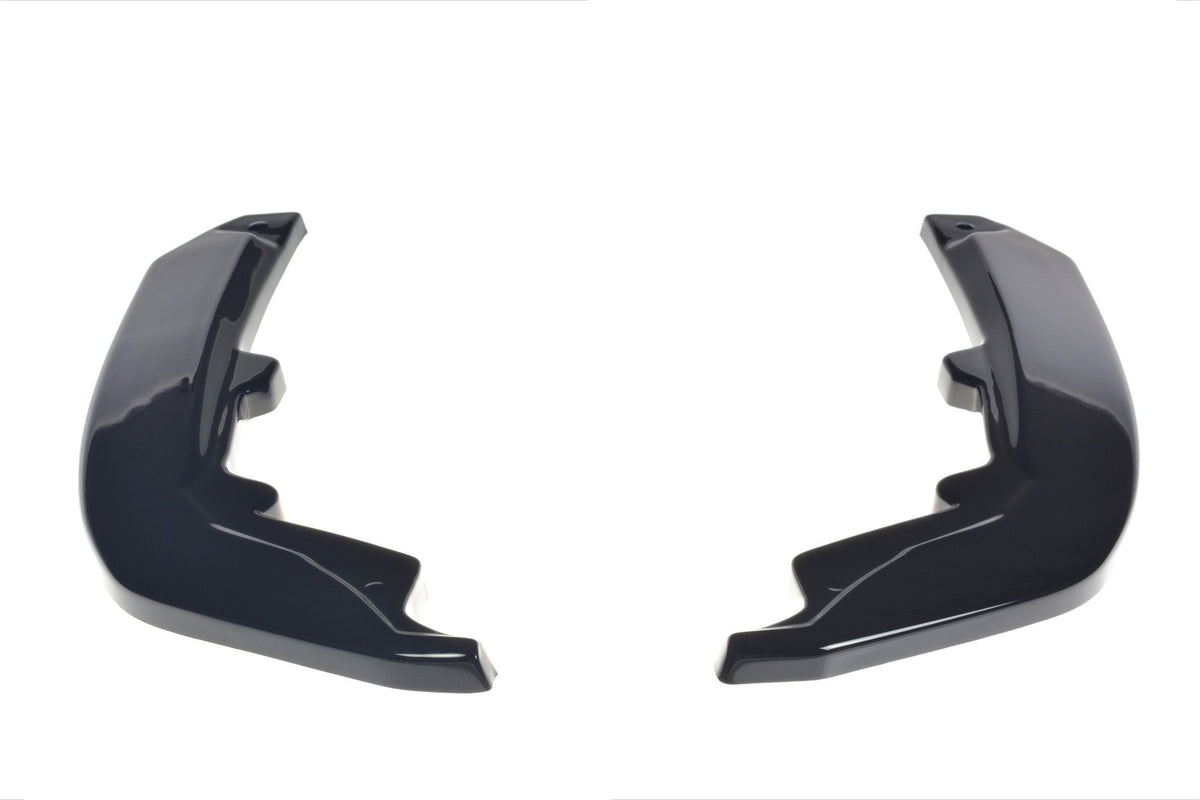 Heck Ansatz Flaps Diffusor passend für Jaguar F-Type X152 schwarz Hochglanz – Ansicht 6
