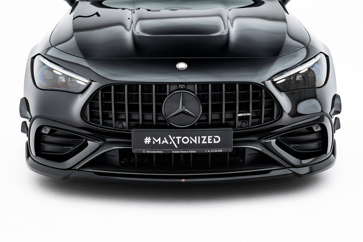 Stoßstangen Flaps Wings vorne Canards passend für Mercedes-AMG CLE 53 Aero C236 – Ansicht 3