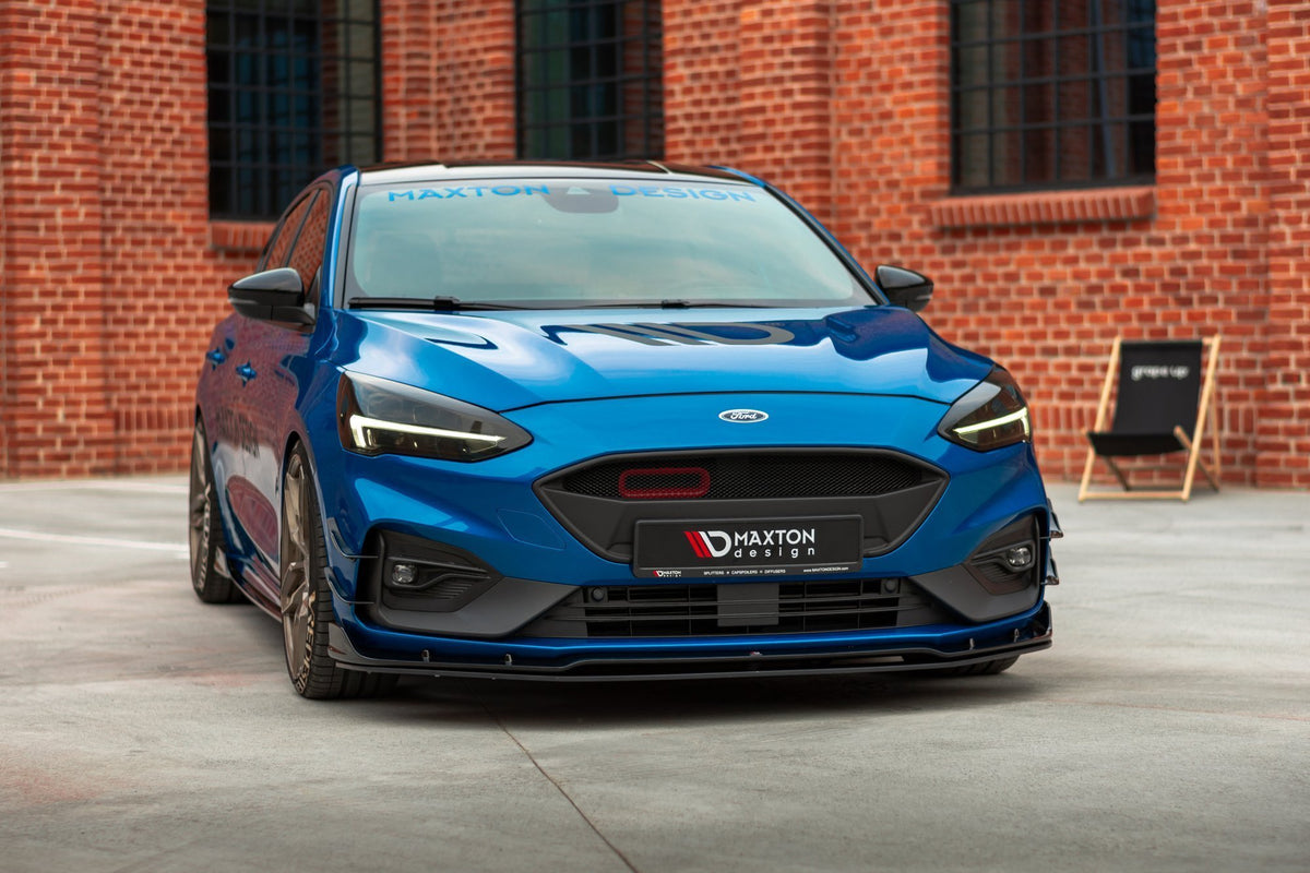 Street+ Spoilerlippe Front Ansatz passend für Set Ford Focus Mk4 St-line – Ansicht 2