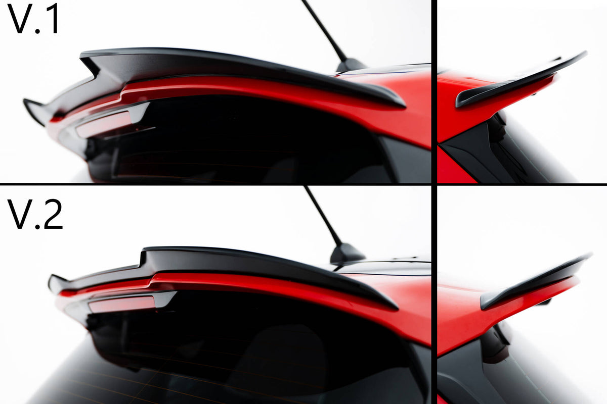 Heckspoiler Lippe V.2 Ford Fiesta Mk8 ST / ST-Line schwarz Hochglanz – Ansicht 3