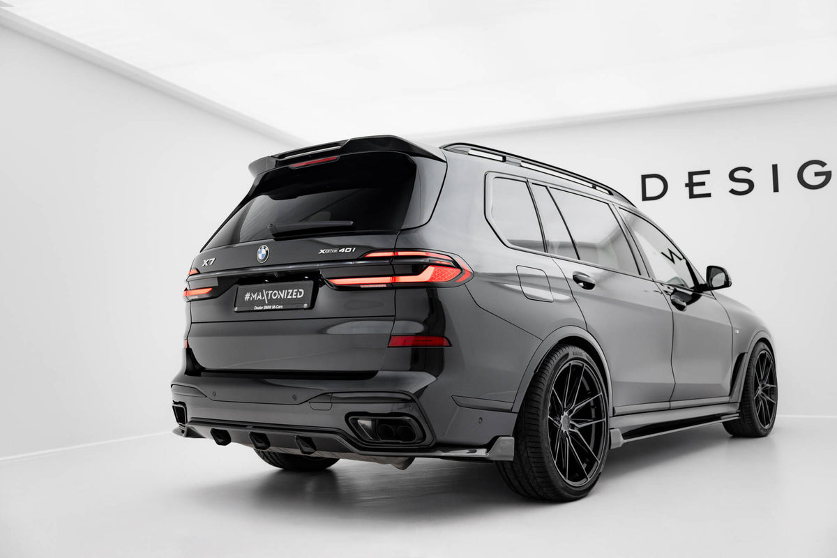 Prepreg Carbon Fiber Tailgate Spoiler (Upper) BMW X7 M-Paket G07 – Ansicht 3