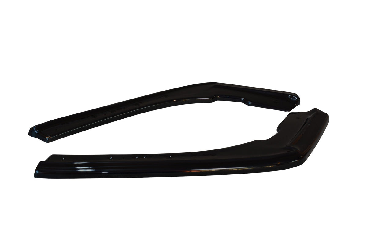 Heck Ansatz Flaps Diffusor passend für BMW 3er M-Paket Limousine / Touring F30 / F30 Facelift / F31 / F31 Facelift schwarz Hochglanz – Ansicht 4