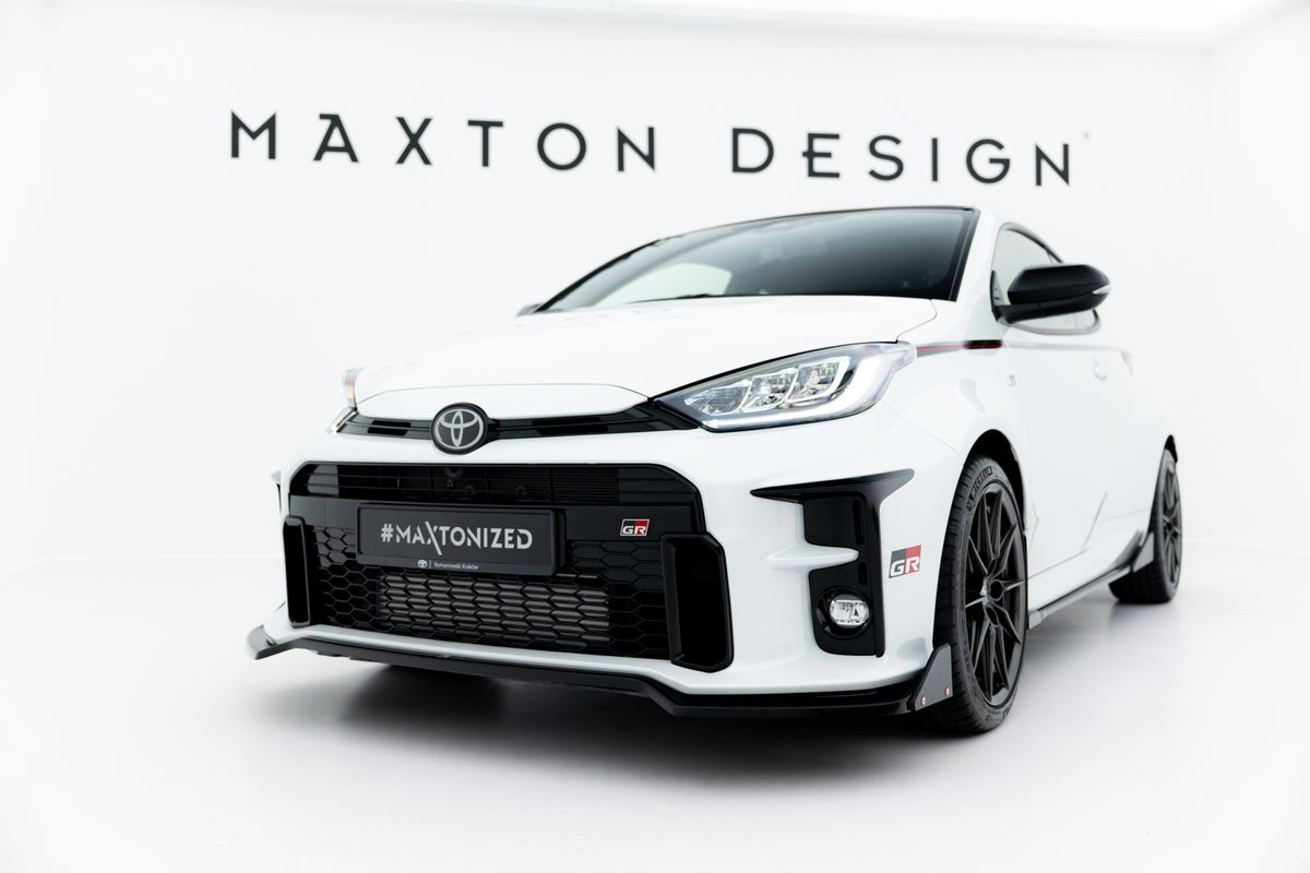 Street+ Spoilerlippe Front Ansatz V.3 + Flaps passend für Toyota GR Yaris Mk4 – Ansicht 5