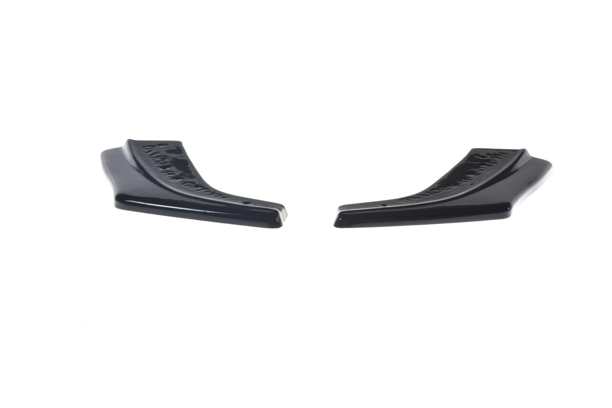 Heck Ansatz Flaps Diffusor passend für Hyundai I30 N Mk3  schwarz Hochglanz – Ansicht 6