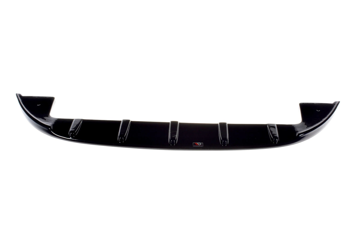 Street+ Spoilerlippe Front Ansatz V.1 passend für FIAT 500 HATCHBACK vor Facelift schwarz Hochglanz – Ansicht 5