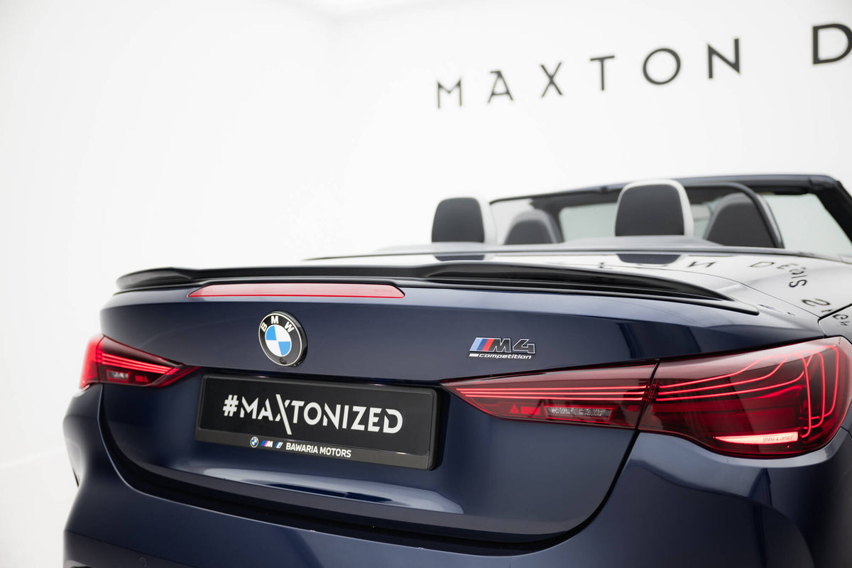 Heckspoiler Lippe 3D BMW M4 Cabrio G83 / 4 Cabrio G23 schwarz Hochglanz – Ansicht 5