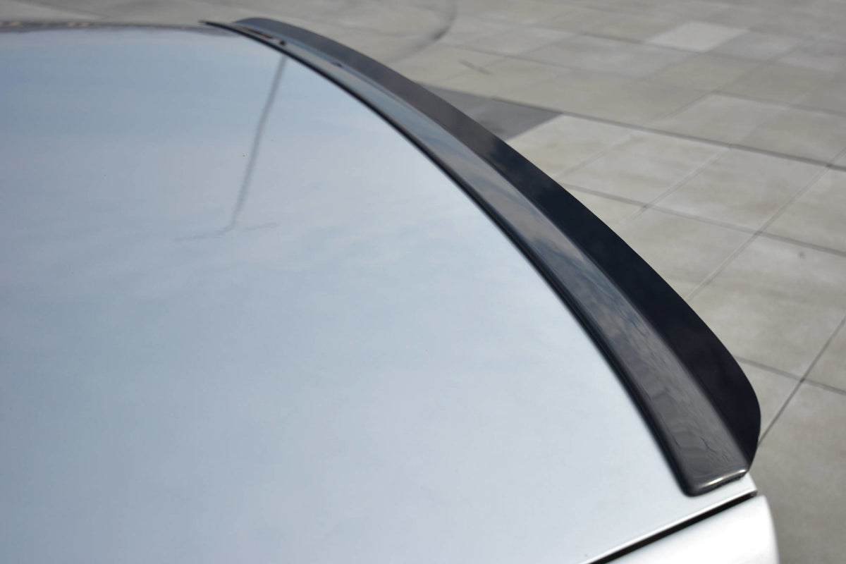Heckspoiler Lippe BMW 3er E46 COUPE vor Facelift schwarz Hochglanz – Ansicht 1