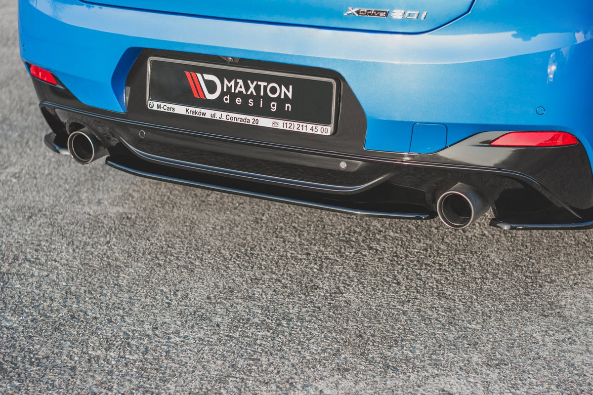 Heckansatz BMW X2 F39 M-Paket schwarz Hochglanz – Ansicht 4
