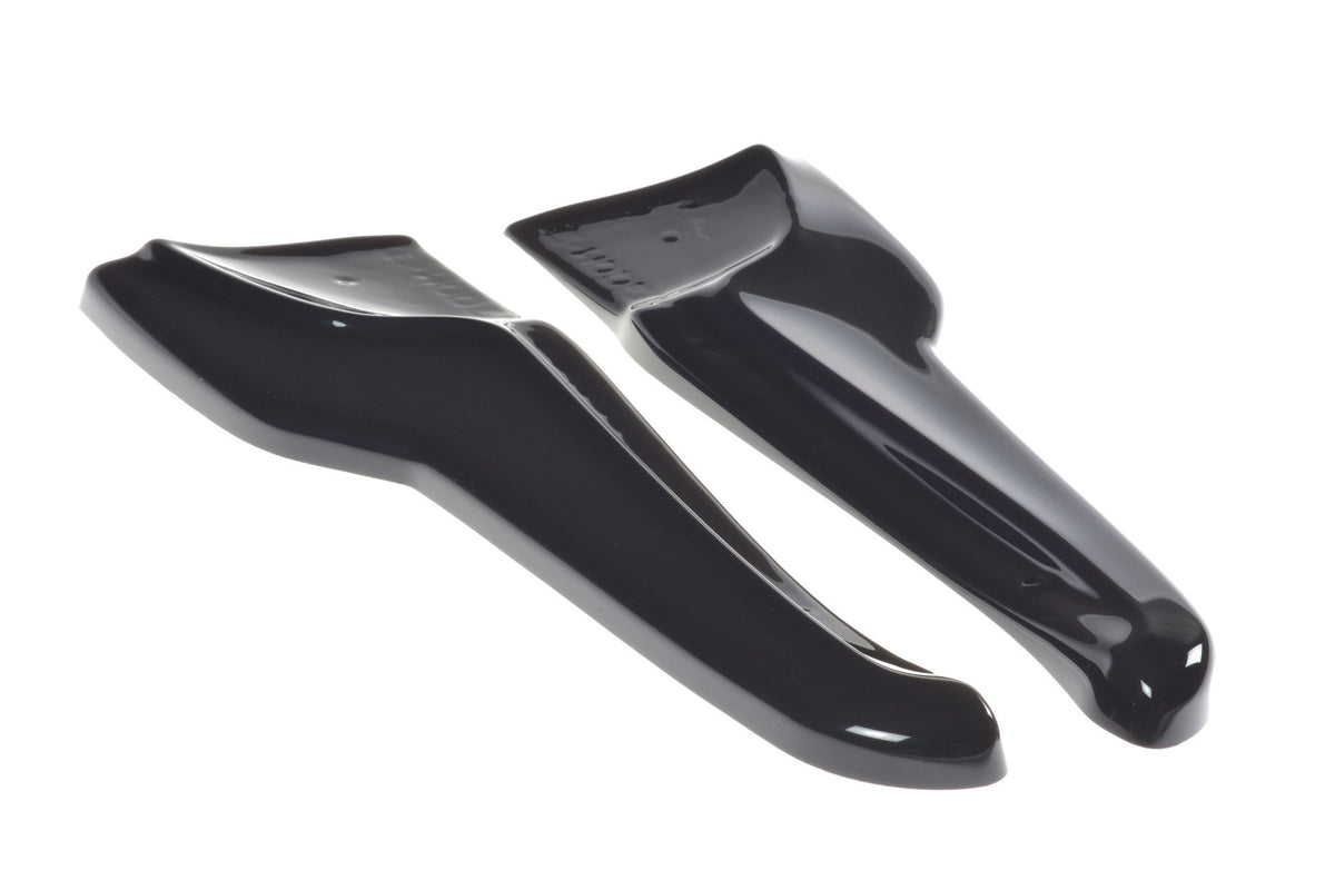 Heck Ansatz Flaps Diffusor V.2 passend für TESLA MODEL X  schwarz Hochglanz – Ansicht 7
