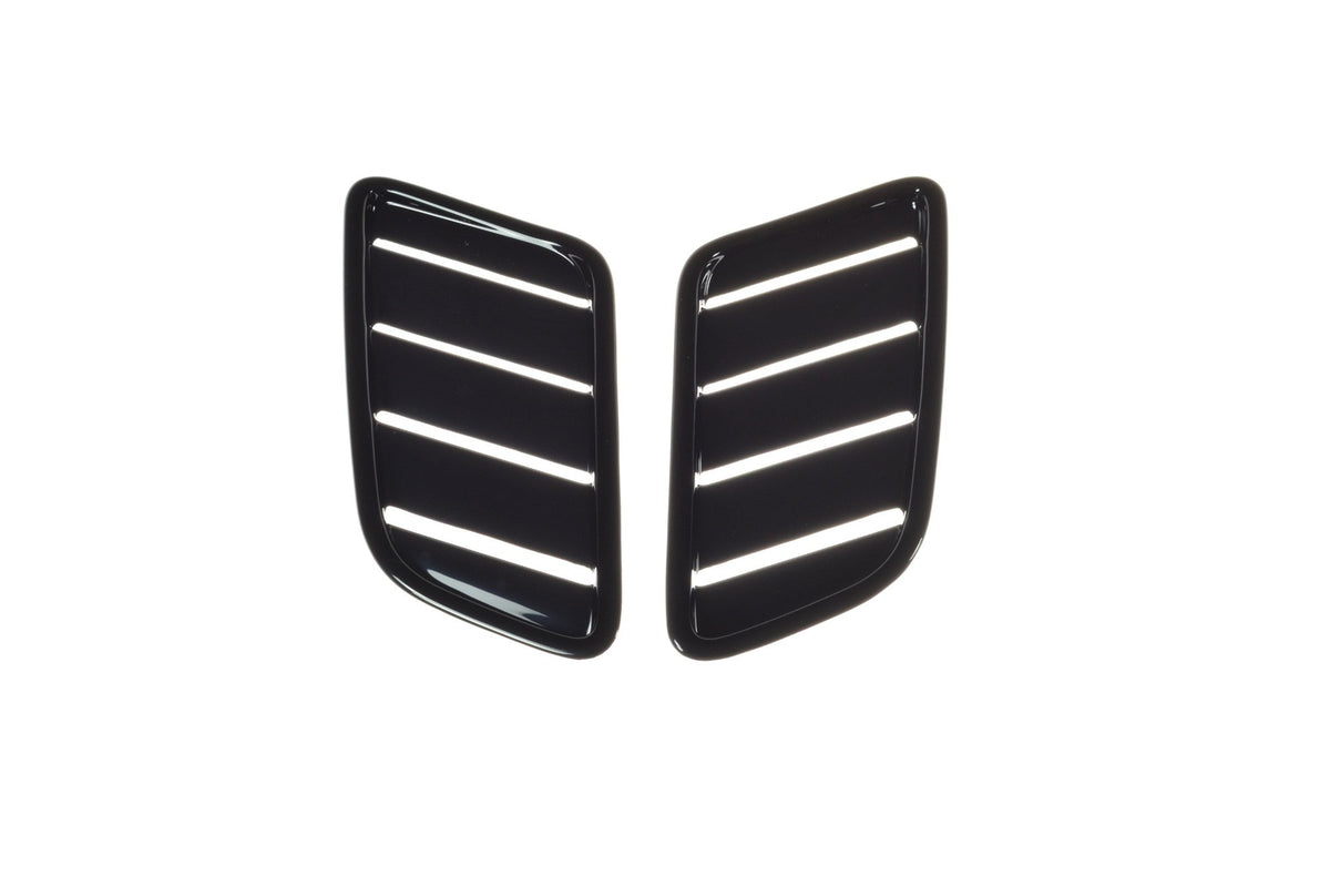 Motorhauben Luftschlitze Ford Focus ST-Line / ST Mk4 (Groß) schwarz Hochglanz – Ansicht 5