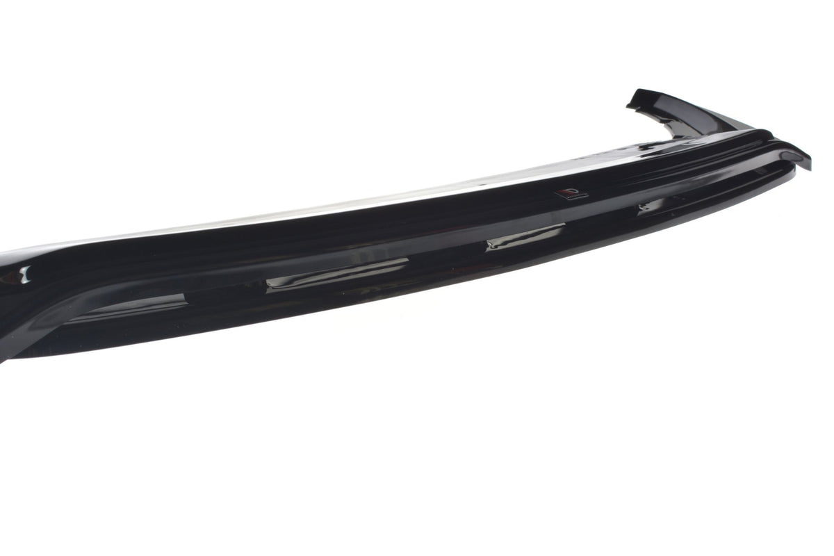 Street+ Spoilerlippe Front Ansatz V.3 passend für Skoda Superb Liftback / Combi Mk3 Facelift schwarz Hochglanz – Ansicht 8