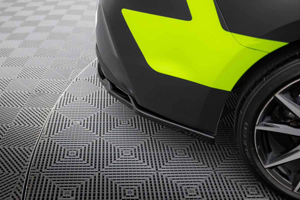 Street+ Mittlerer Diffusor RACE passend für Toyota Corolla GR Sport Touring Sports XII schwarz Hochglanz – Ansicht 5
