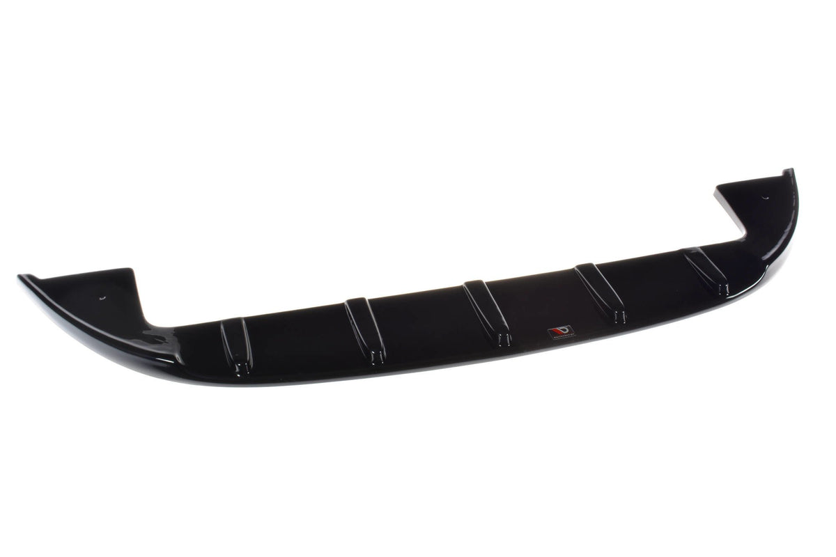 Street+ Spoilerlippe Front Ansatz V.1 passend für FIAT 500 HATCHBACK vor Facelift schwarz Hochglanz – Ansicht 7