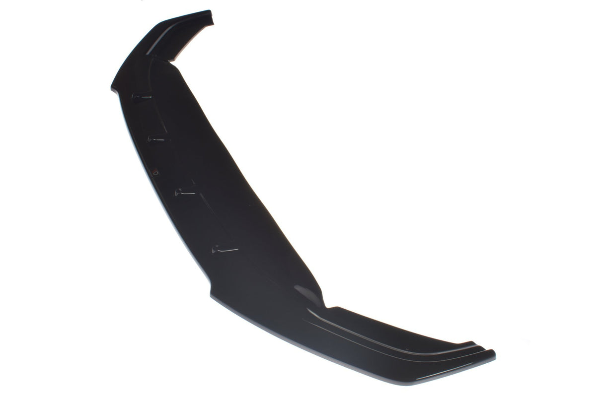Street+ Spoilerlippe Front Ansatz V.1 passend für VW Passat R-Line B8 schwarz Hochglanz – Ansicht 6