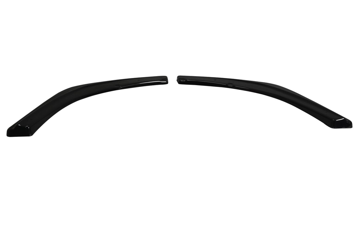 Heck Ansatz Flaps Diffusor passend für Ford Transit Custom Mk1 FL schwarz Hochglanz – Ansicht 7