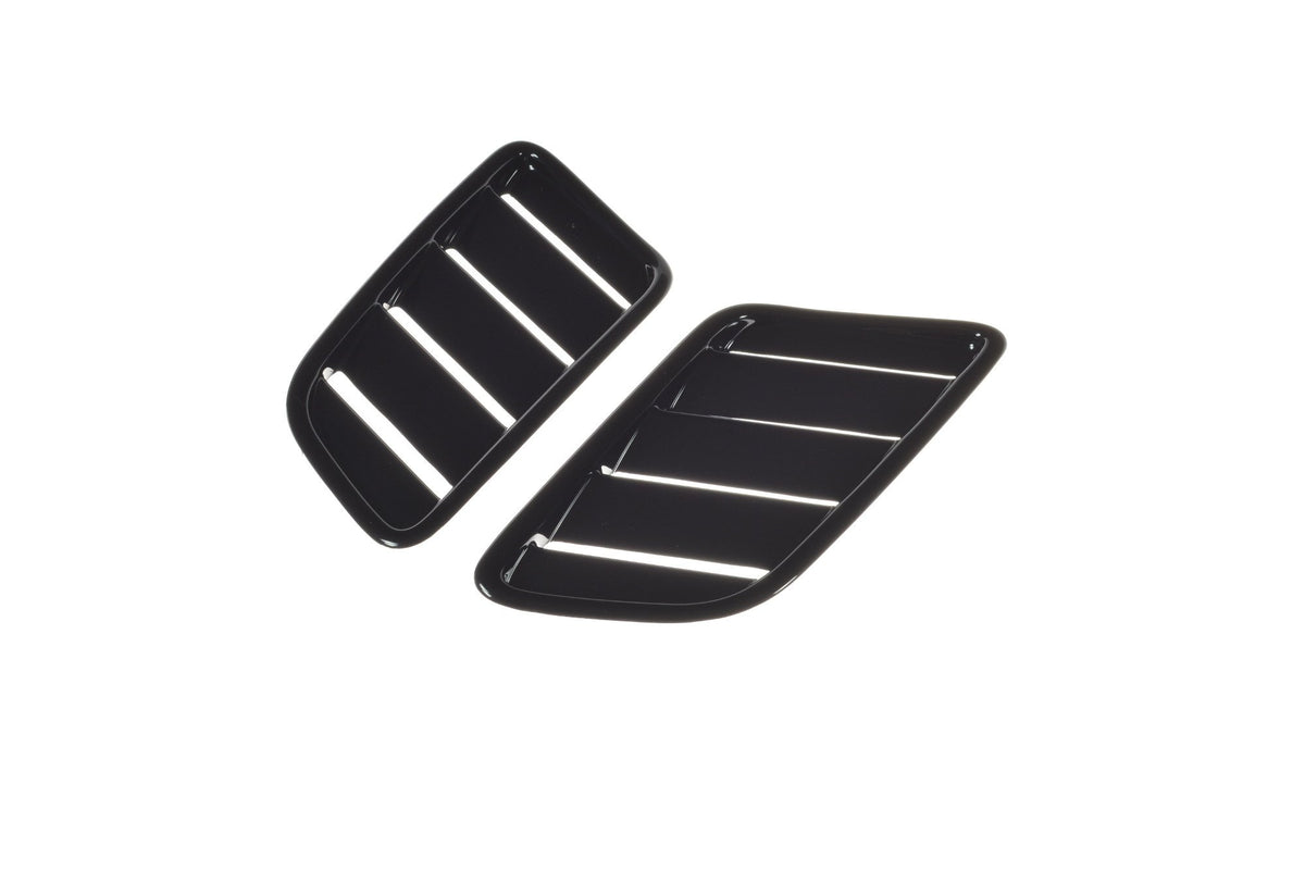 Motorhauben Luftschlitze Ford Focus ST-Line / ST Mk4 (Groß) schwarz Hochglanz – Ansicht 6