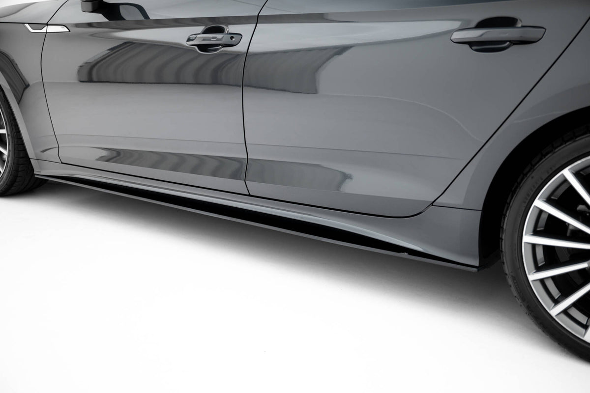 Street Pro Street+ Seitenschweller Leisten passend für Audi A5 Sportback F5 Facelift – Ansicht 1