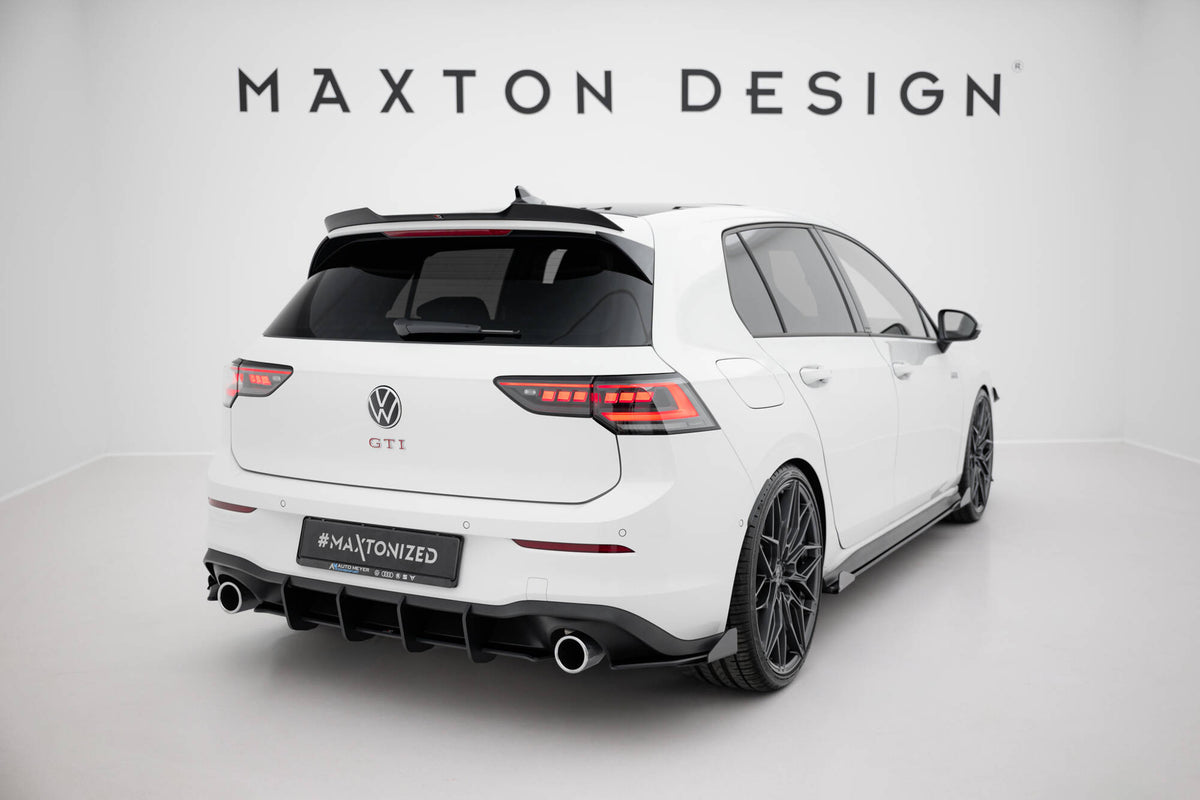 Heckspoiler Lippe V.2 VW Golf GTI / GTE / GTD / R-Line / R Mk8 schwarz Hochglanz – Ansicht 4