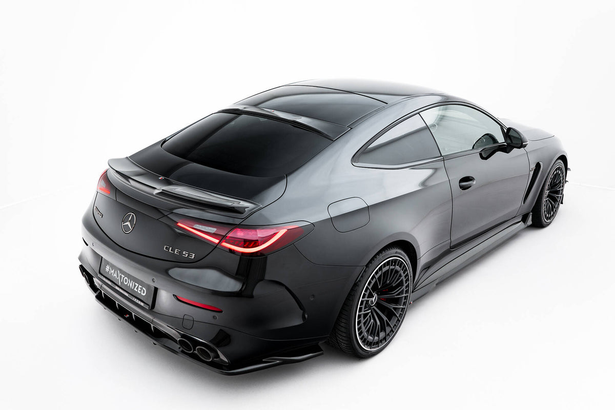 Heckscheiben Spoiler passend für Mercedes-AMG CLE 53 Aero C236 schwarz Hochglanz – Ansicht 3
