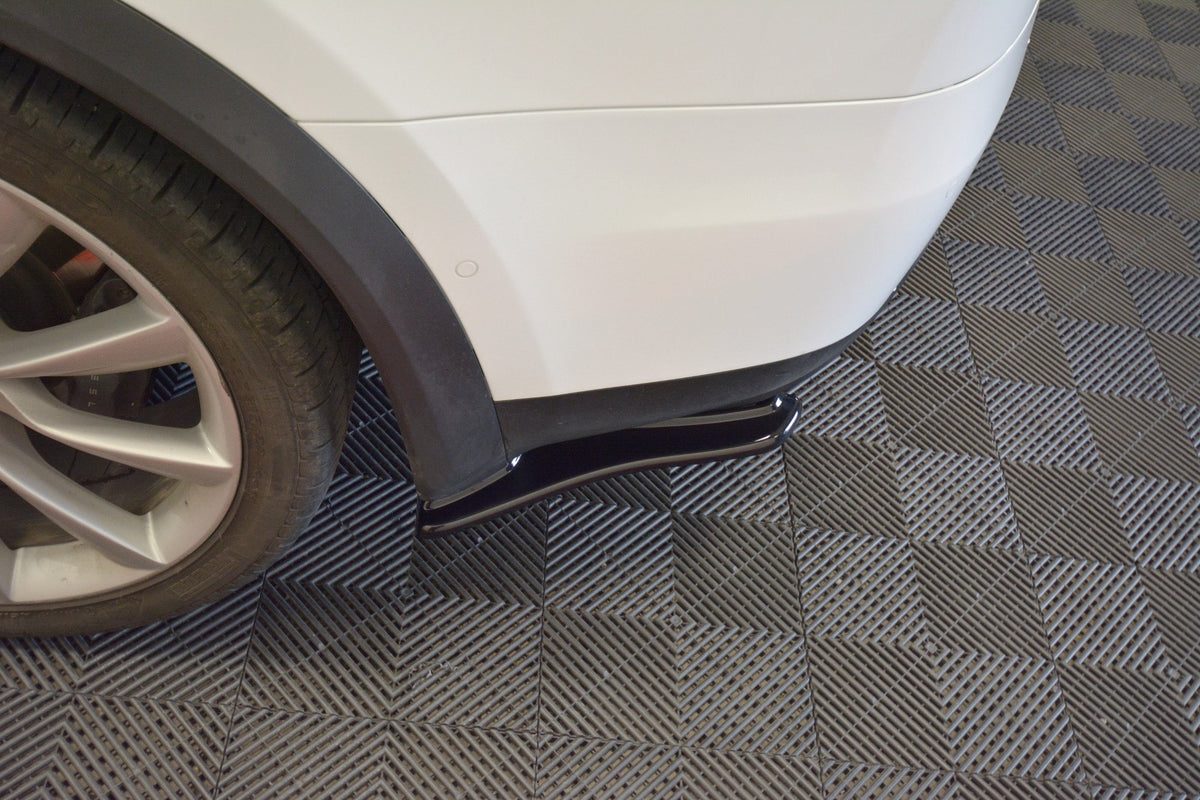Heck Ansatz Flaps Diffusor V.1 passend für TESLA MODEL X  schwarz Hochglanz – Ansicht 3