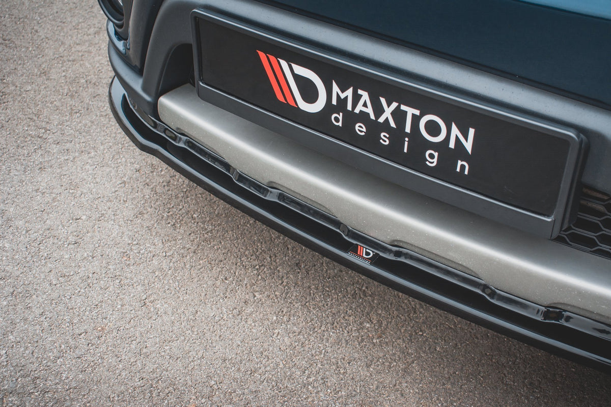 Street+ Spoilerlippe Front Ansatz passend für Fiat Freemont schwarz Hochglanz – Ansicht 4