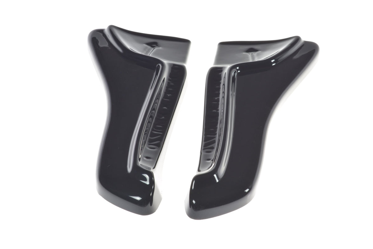 Heck Ansatz Flaps Diffusor V.1 passend für TESLA MODEL X  schwarz Hochglanz – Ansicht 5