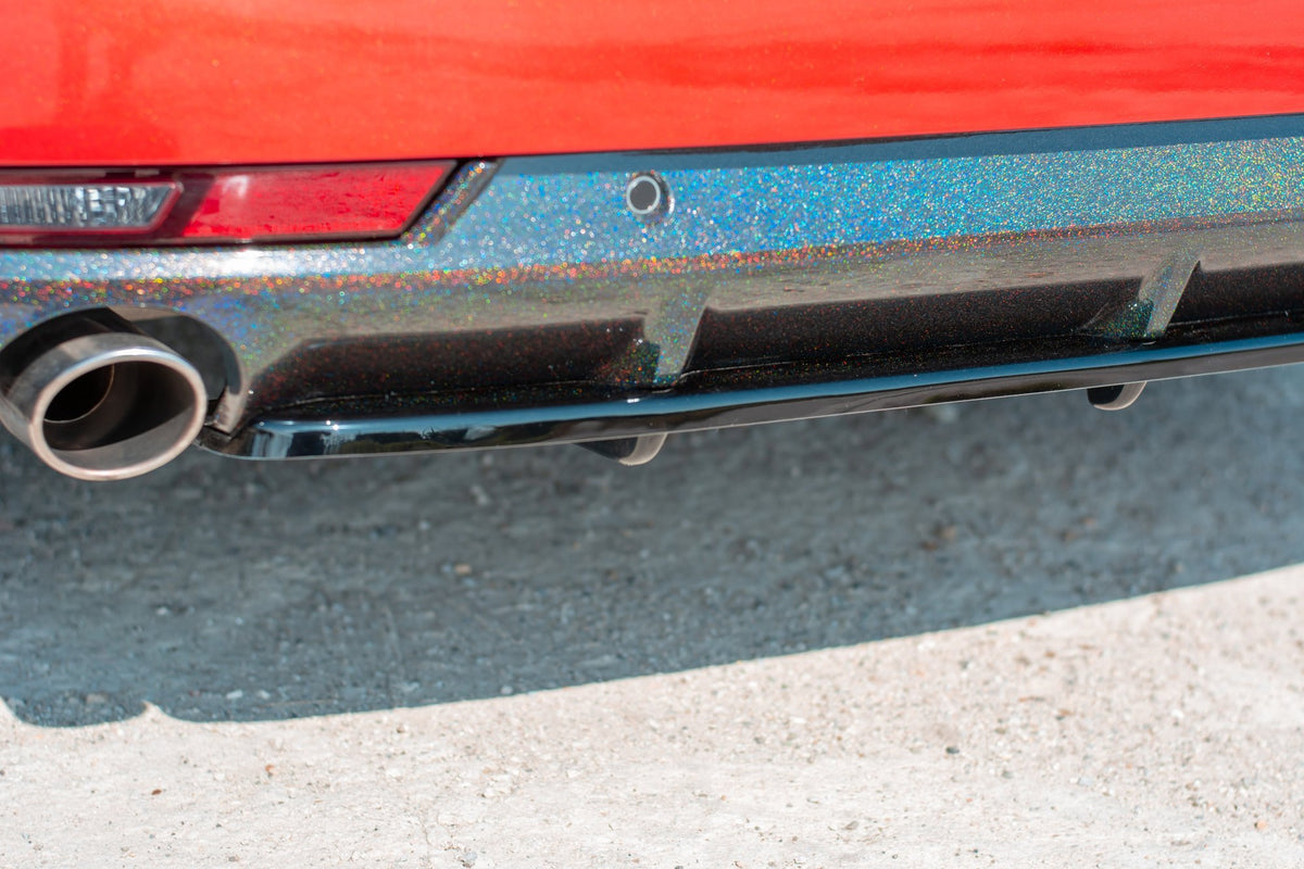 Heckansatz(mit einem vertikalem balken)  Peugeot 508 BenzinMk2 schwarz Hochglanz – Ansicht 5